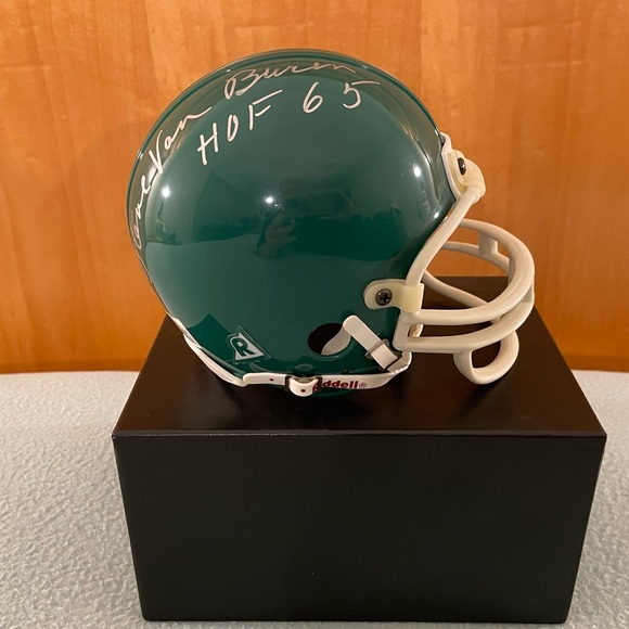 Riddell Other - Eagles circa ‘49 mini helmet signed by HOFer Steve Van Buren.